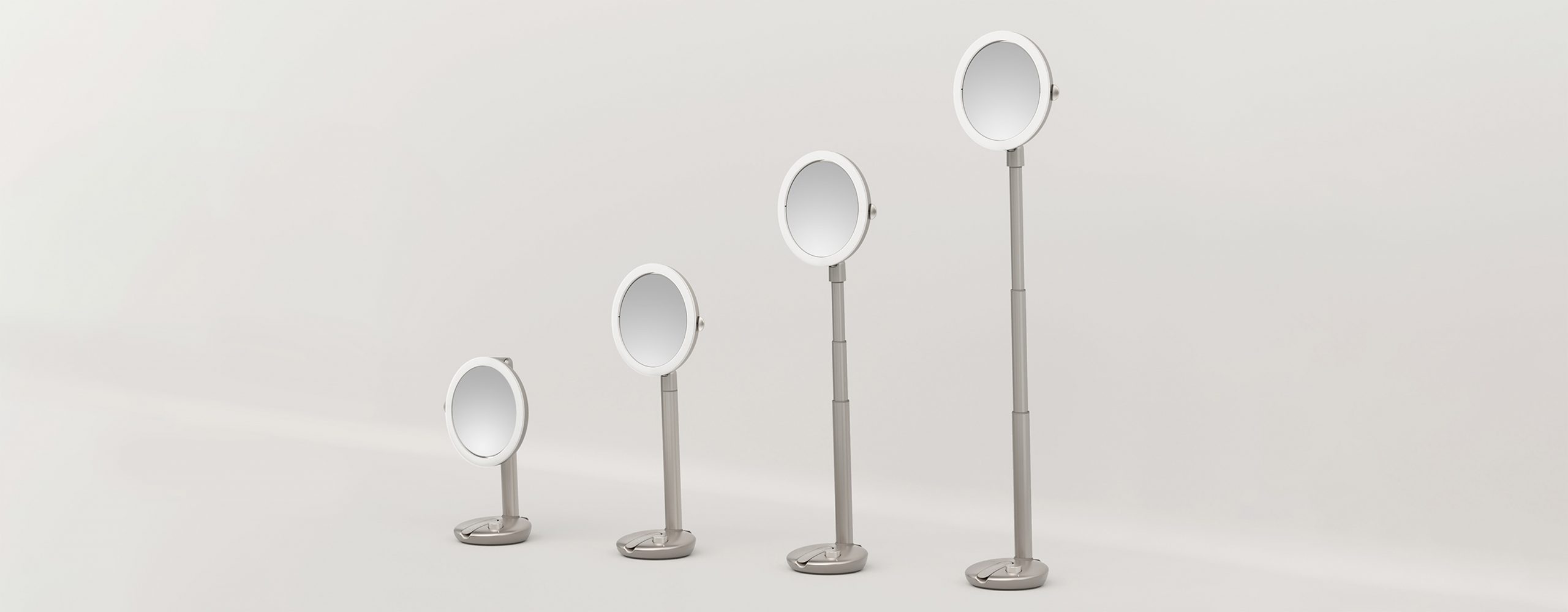 Two renderings of two MoGlow Mirrors.